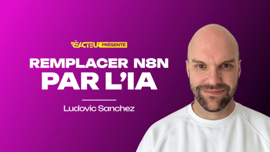 Du drag & drop au prompt : comment le code assisté par IA a remplacé mon n8n - Ludovic Sanchez
